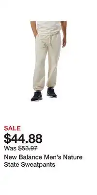 Sport Chek New Balance Men's Nature State Sweatpants offer