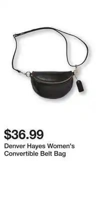 Mark's Denver Hayes Women's Convertible Belt Bag offer