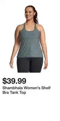 Mark's Shambhala Women's Shelf Bra Tank Top offer