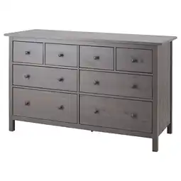 IKEA Hemnes 8-drawer dresser, dark gray, 63x37 3/4 offer