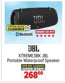 2001 Audio Video JBL Portable Waterproof Speaker 268 offer