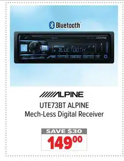 2001 Audio Video ALPINE Mech-Less Digital Receiver offer