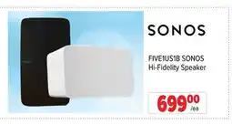 2001 Audio Video SONOS Hi-Fidelity Speaker offer