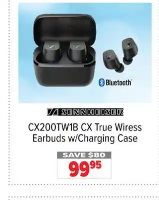 2001 Audio Video SENNHEISER CX True Wiress Earbuds w/ Charging Case offer