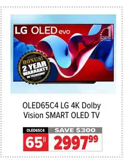 2001 Audio Video LG 4K Dolby Vision SMART OLED TV offer
