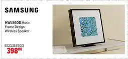 2001 Audio Video Samsung Music Frame Design Wireless Speaker offer