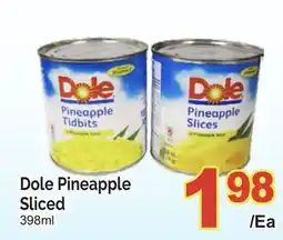 T&T Supermarket Dole Pineapple Sliced 398ml offer