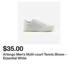 Decathlon Artengo Men's Multi-court Tennis Shoes - Essential White offer