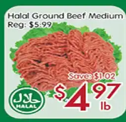 Sunny Food Mart Halal Ground Beef Medium offer