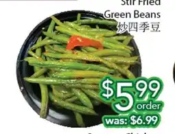 Ample Food Market Stir Fried Green Beans offer