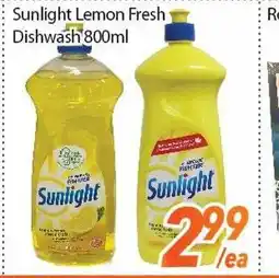 Bestco Food Mart Sunlight Lemon Fresh Dishwash offer