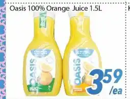 Bestco Food Mart Oasis 100% Orange Juice offer