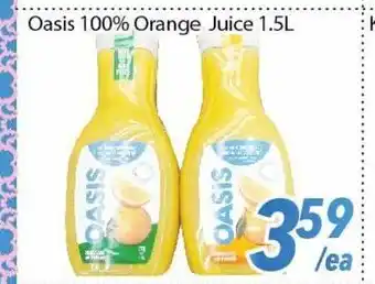 Bestco Food Mart Oasis 100% Orange Juice offer