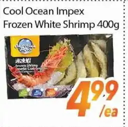 Bestco Food Mart Cool Ocean Impex Frozen White Shrimp offer