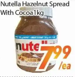 Bestco Food Mart Nutella Hazelnut Spread with Cocoa offer