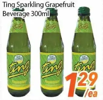 Bestco Food Mart Ting Sparkling Grapefruit Beverage offer