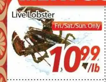 Bestco Food Mart Live Lobster offer