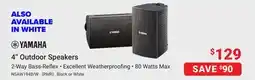 Visions Electronics YAMAHA 4 Outdoor Speakers offer
