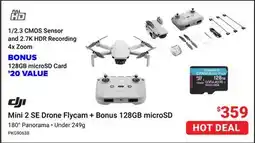 Visions Electronics dji Mini 2 SE Drone Flycam + Bonus 128GB microSD offer