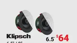 Visions Electronics Klipsch 6.5 In-Ceiling Speaker offer