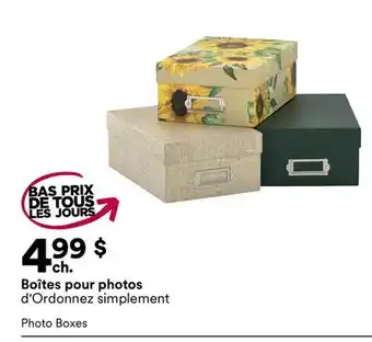 Michaels Boîtes pour photos offer