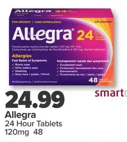 PharmaChoice Allegra 24 Hour Tablets 120mg 48 offer