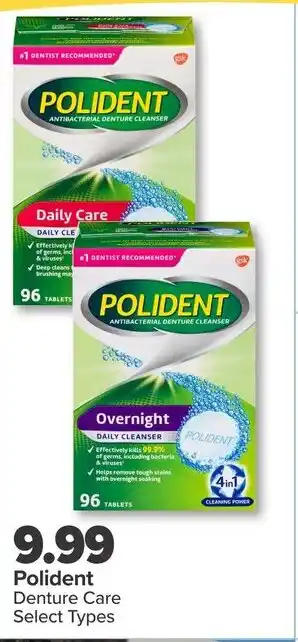 PharmaChoice Polident Denture Care Select Types offer