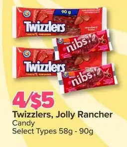 PharmaChoice Twizzlers, Jolly Rancher Candy offer