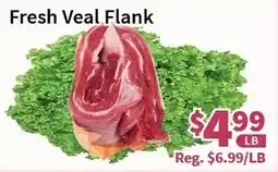 Blue Sky Supermarket Fresh Veal Flank offer