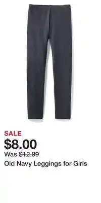 Old Navy Old Navy Leggings for Girls offer