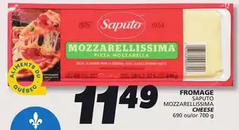 IGA SAPUTO MOZZARELLISSIMA CHEESE offer