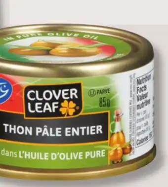 IGA CLOVER LEAF LIGHT TUNA offer