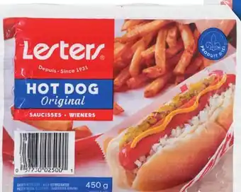 IGA LESTERS WIENERS offer