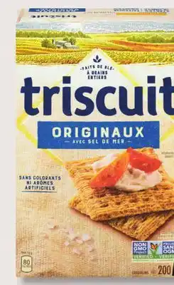 IGA CHRISTIE TRISCUIT CRACKERS offer