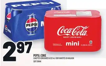 Metro PEPSI, COKE | SOFT DRINK offer