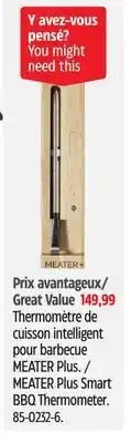 Canadian Tire MEATER Plus Smart BBQ Thermometer offer