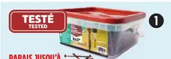 Canadian Tire Hillman 8 x 3 Square-Drive Deck Screws, 1000-Ct offer