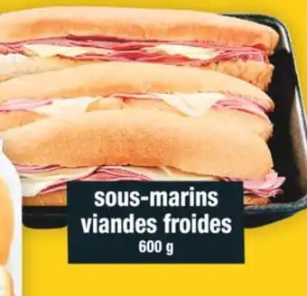 Super C Sous-marins viandes froides offer