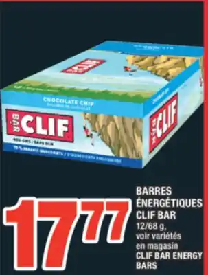 Super C BARRES ÉNERGÉTIQUES CLIF BAR | CLIF BAR ENERGY BARS offer