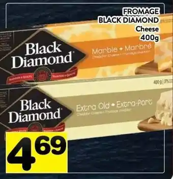 Supermarché PA black diamond cheese offer