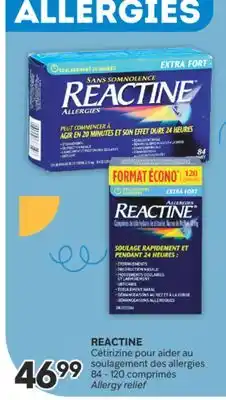 Brunet REACTINE Cétirizine pour aider au soulagement des allergies offer