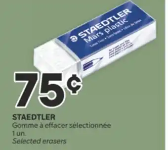 Brunet STAEDTLER Gomme à effacer sélectionnée offer