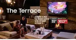 Centre Hi-Fi SAMSUNG 55-INCH THE TERRACE QLED 4K ULTRA HD SMART OUTDOOR TV offer
