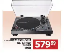 Centre Hi-Fi Audio-Technica FULLY BELT DRIVEN TURNTABLE MANUAL offer