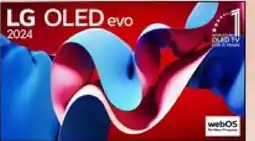 Centre Hi-Fi LG OLED EVO CLASS TV G4 SERIES WITH WEBOS offer