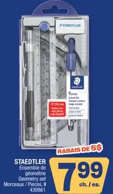 Jean Coutu STAEDTLER Geometry set offer
