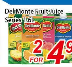 Seasons Foodmart Del Monte Fruit Juice Series offer