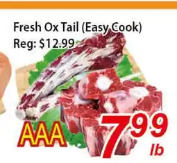 Seasons Foodmart Fresh Ox Tail (Easy Cook) offer