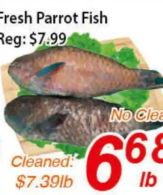 Seasons Foodmart Fresh Parrot Fish offer