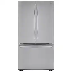 Best Buy LG 36 23 Cu. Ft. French Door Refrigerator with Ice Dispenser (LRFCC23D6S) - Smudge Resistant Stainless Steel offer